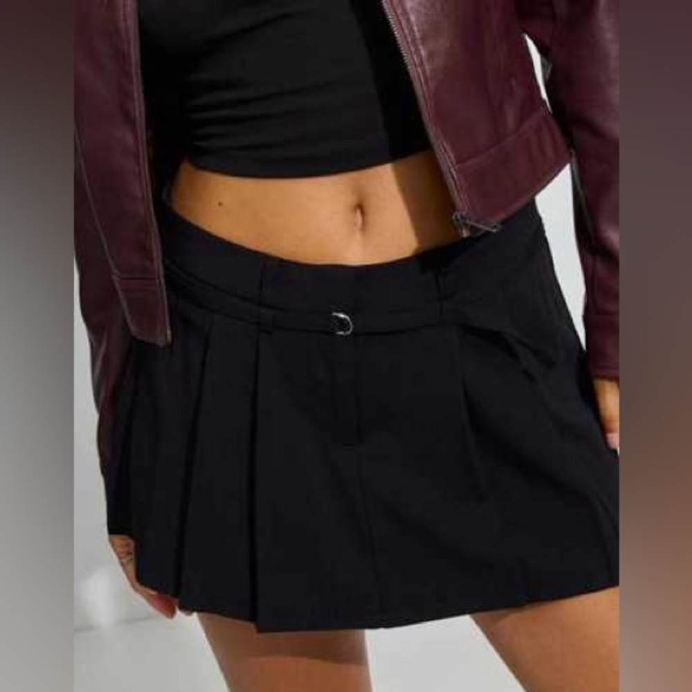 Garage Black Mini Skirt